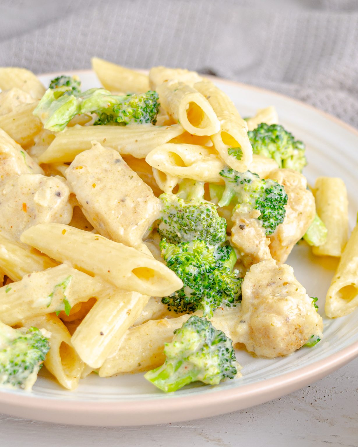 Cajun Chicken Broccoli Alfredo - Sweet Pea's Kitchen