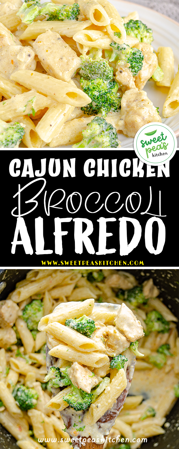 Cajun Chicken Broccoli Alfredo on Pinterest