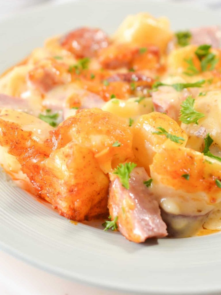 Cheese Potato And Smoked Sausage Casserole Sweet Pea S Kitchen