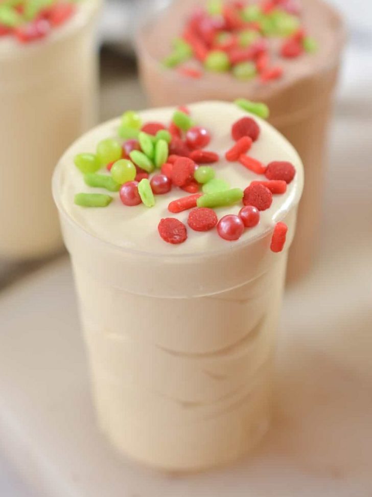 Christmas Kahlua and Baileys Pudding Shots Sweet Pea's Kitchen