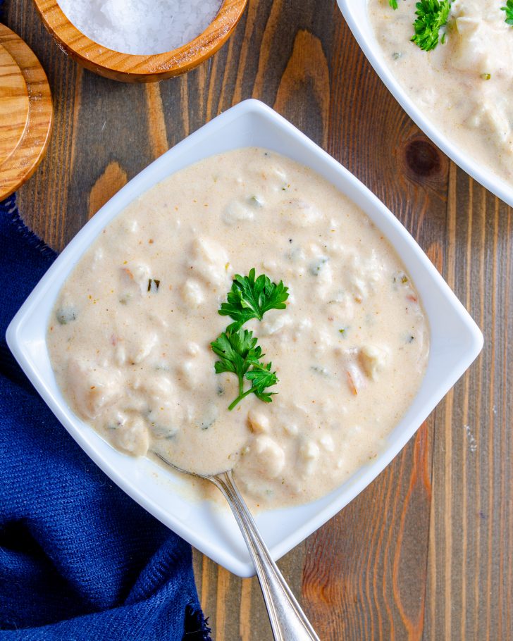 Crab and Shrimp Seafood Bisque - Sweet Pea's Kitchen