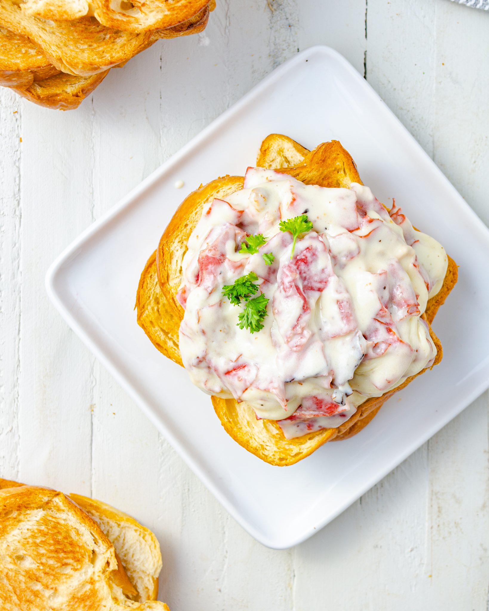 Creamed Chipped Beef on Toast Sweet Pea's Kitchen