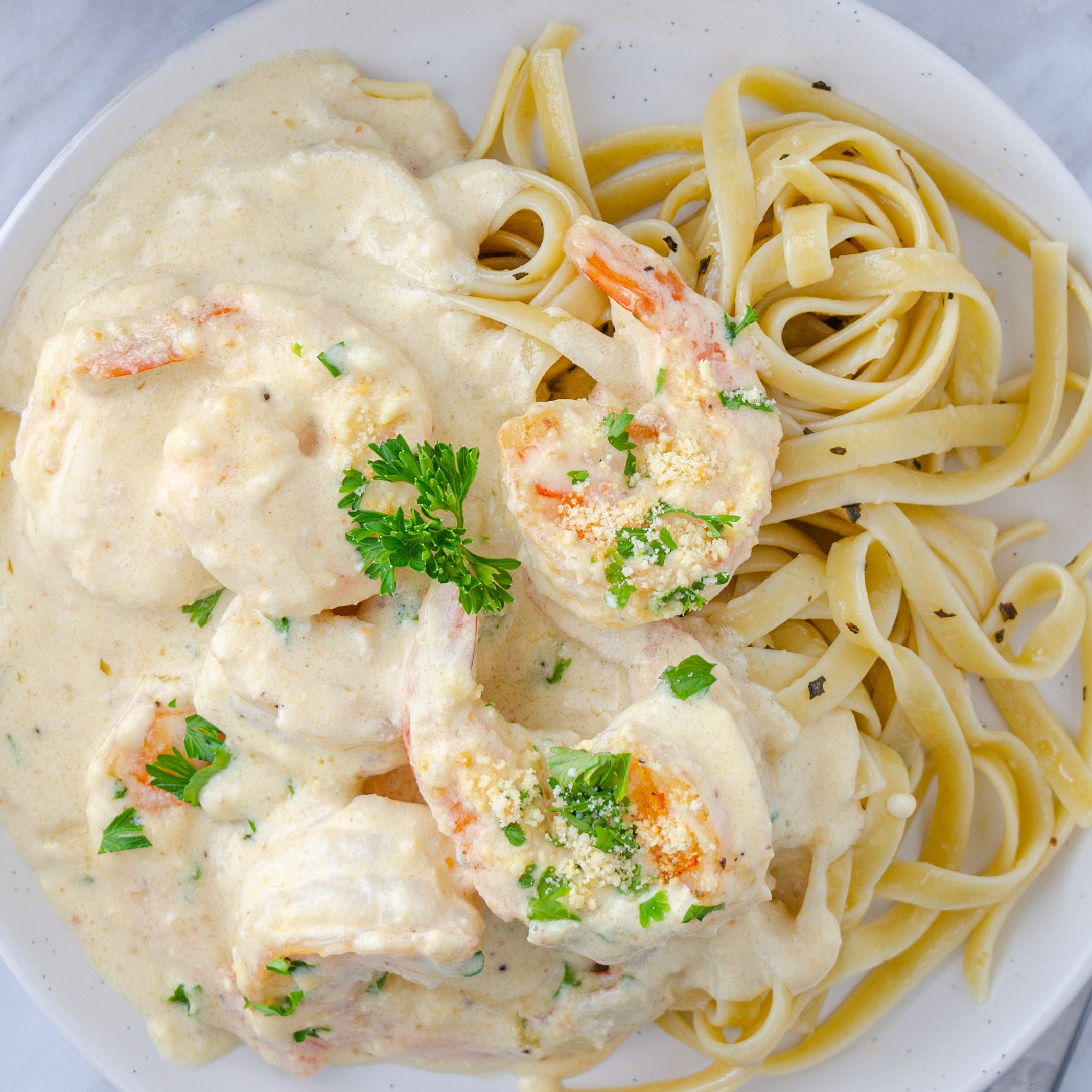 creamy garlic shrimp, creamy garlic shrimp skillet, creamy shrimp recipes