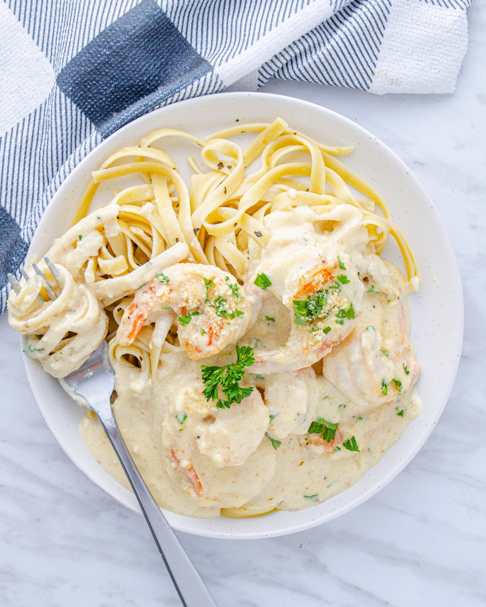 Creamy Garlic Shrimp - Sweet Pea's Kitchen