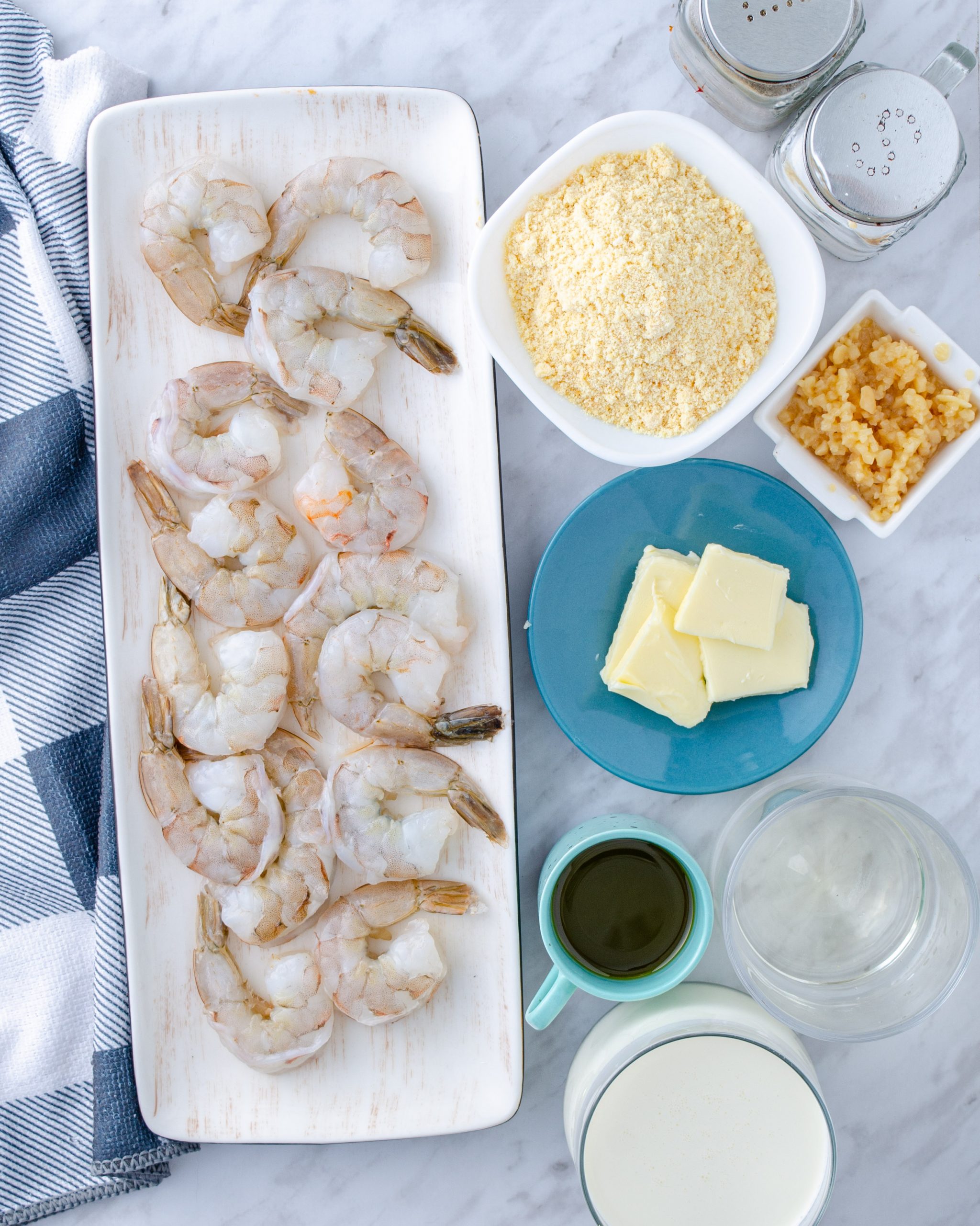 creamy garlic shrimp ingredients