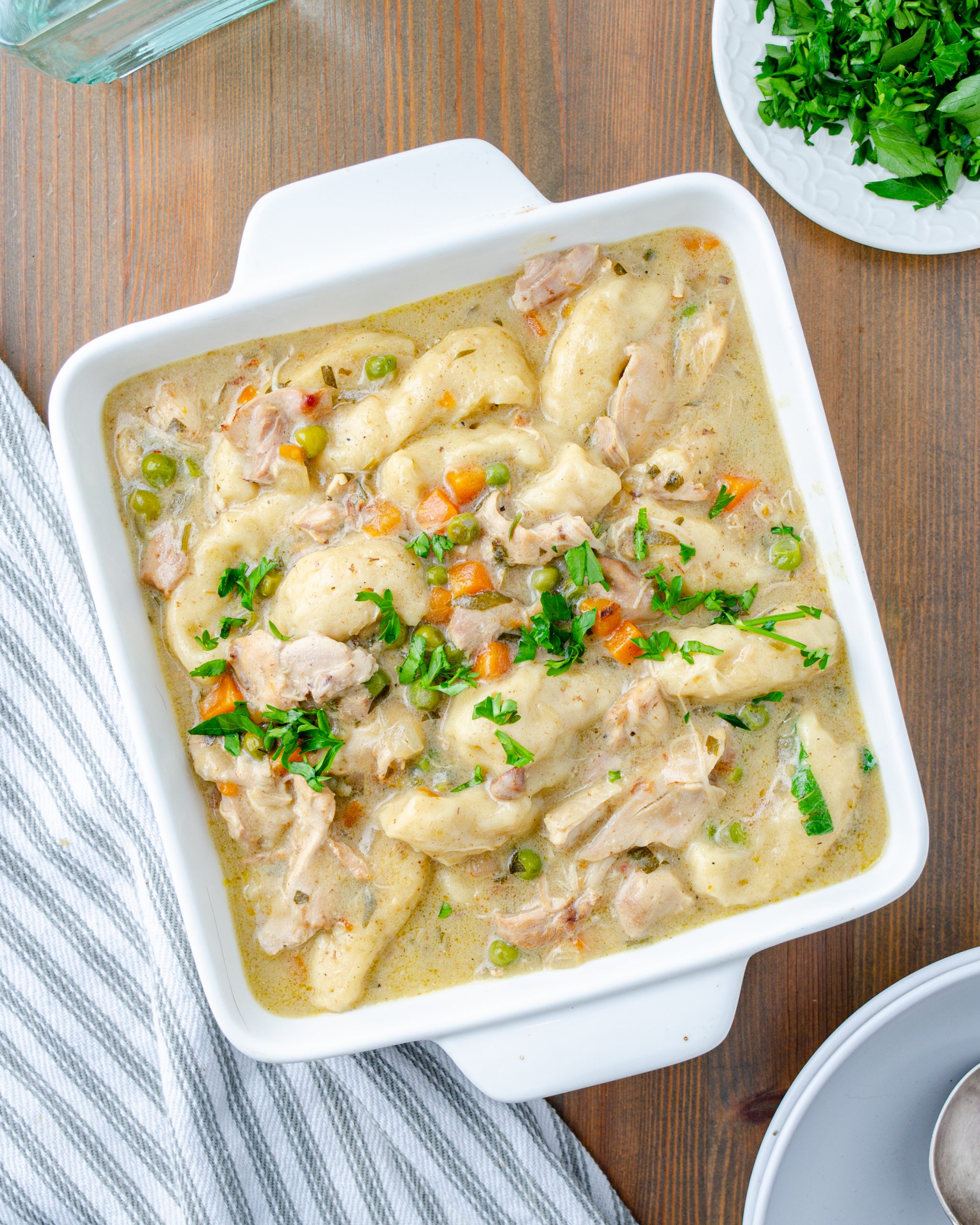 Crock Pot Chicken & Dumplings - Plain Chicken