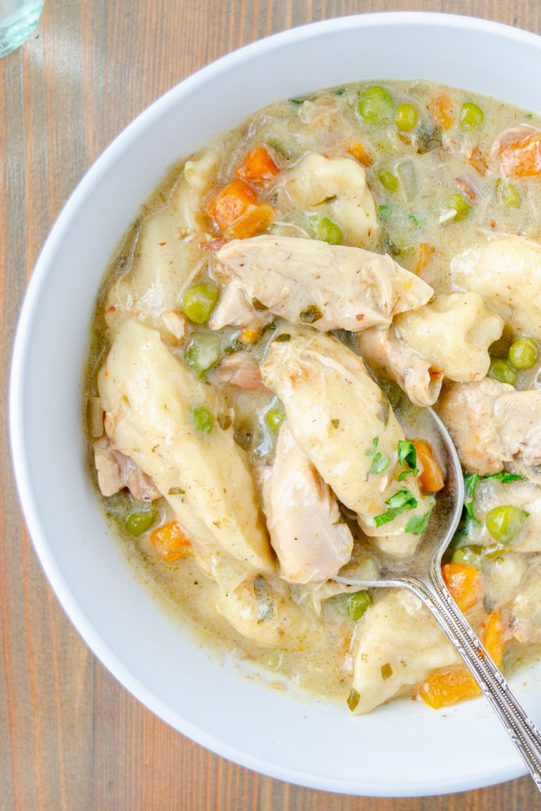 Crock Pot Chicken and Dumplings Easy Homemade Chicken and Dumplings