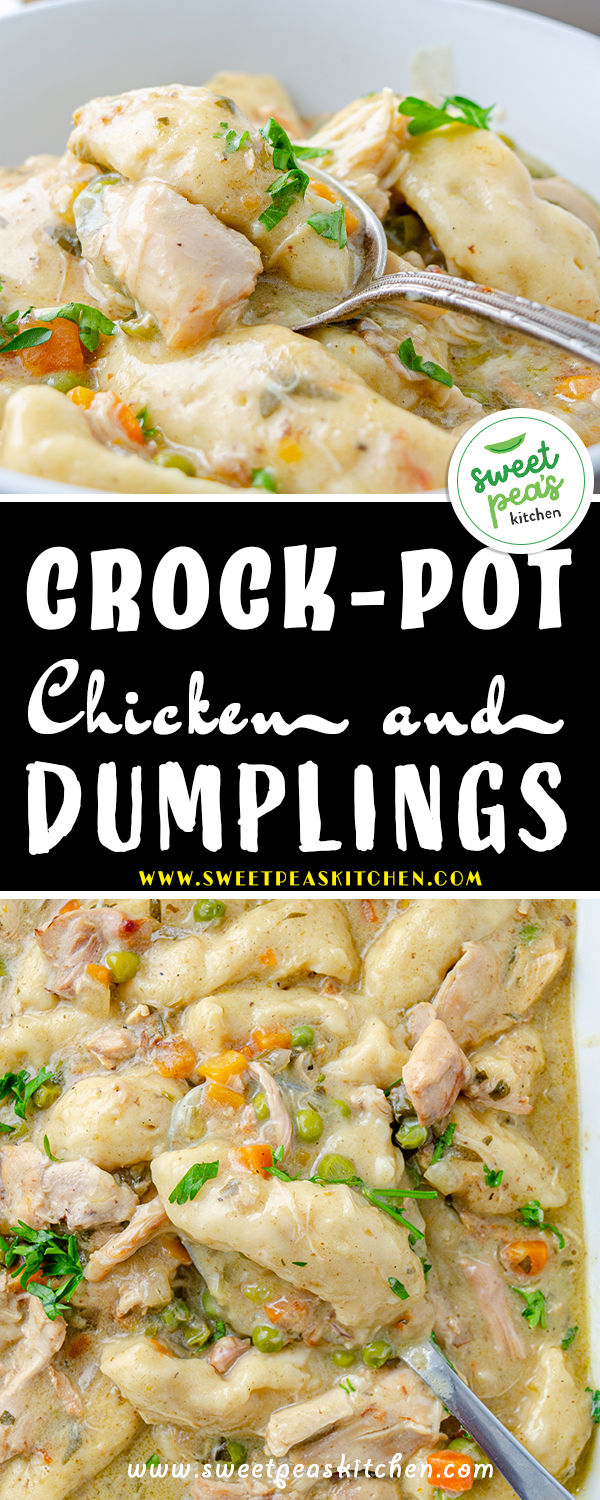 Easy Crock-Pot Chicken and Dumplings Recipe - Best Homemade Crock