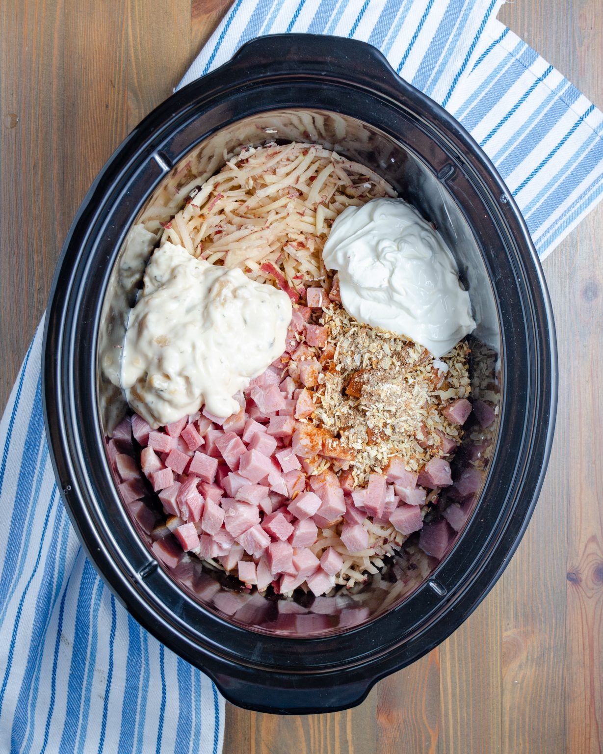 Crockpot Ham and Potato Casserole Sweet Pea's Kitchen
