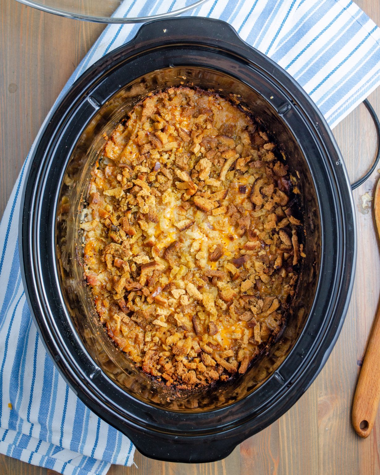 Crockpot Ham and Potato Casserole - Sweet Pea's Kitchen