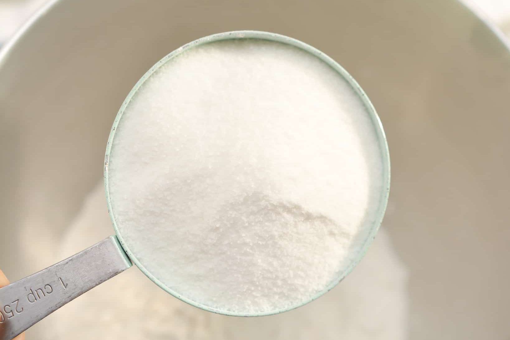 add 1 ¼ cup of granulated sugar.