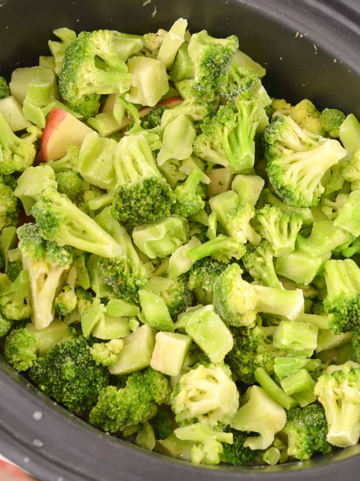 Add broccoli florets.