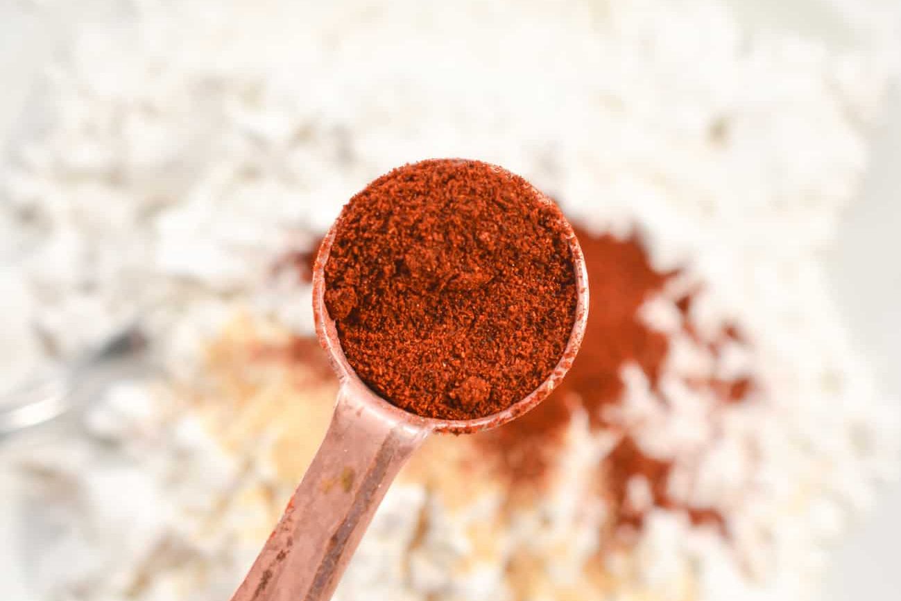 Then add 2 tsp paprika