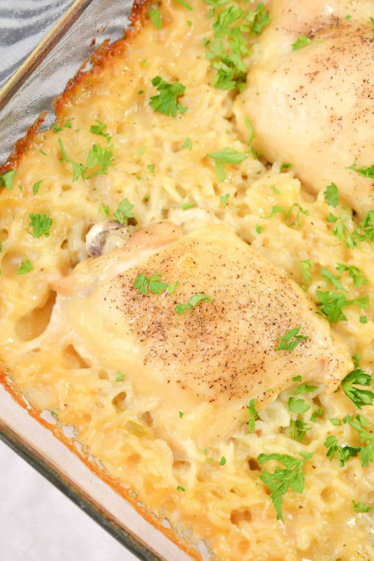 Easy NoPeek Chicken and Rice Casserole Sweet Pea's Kitchen