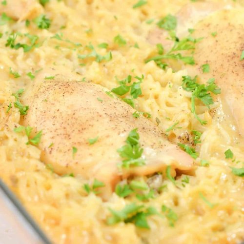 Easy NoPeek Chicken and Rice Casserole Sweet Pea's Kitchen