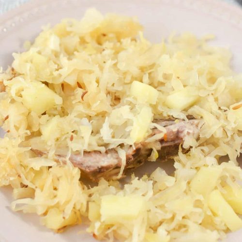 German Pork Chops and Sauerkraut - Sweet Pea's Kitchen