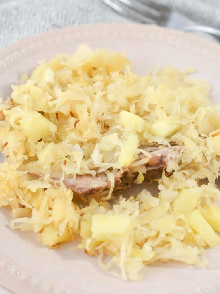 German Pork Chops and Sauerkraut - Sweet Pea's Kitchen