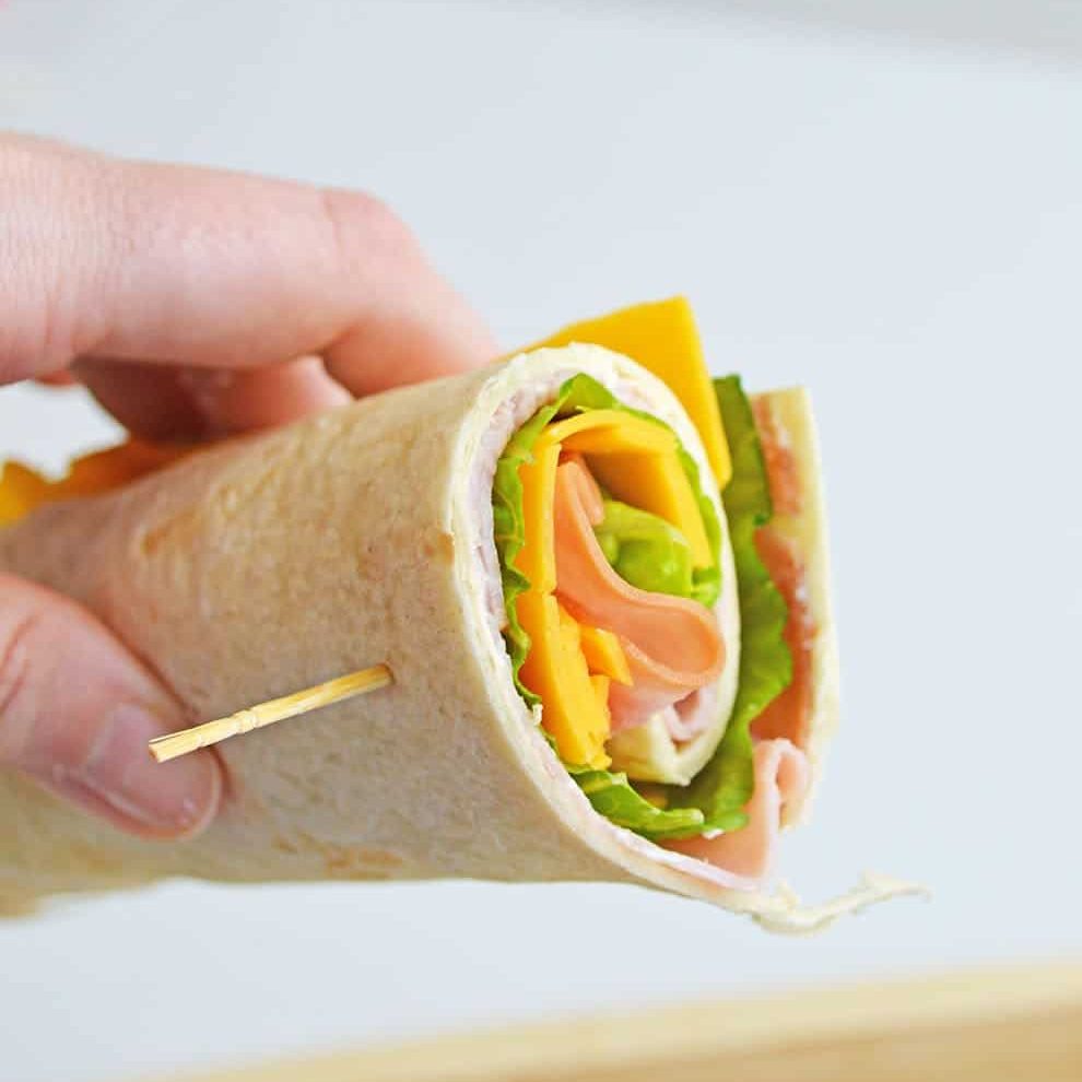 Ham and Cheese Wrap - Modern Yum