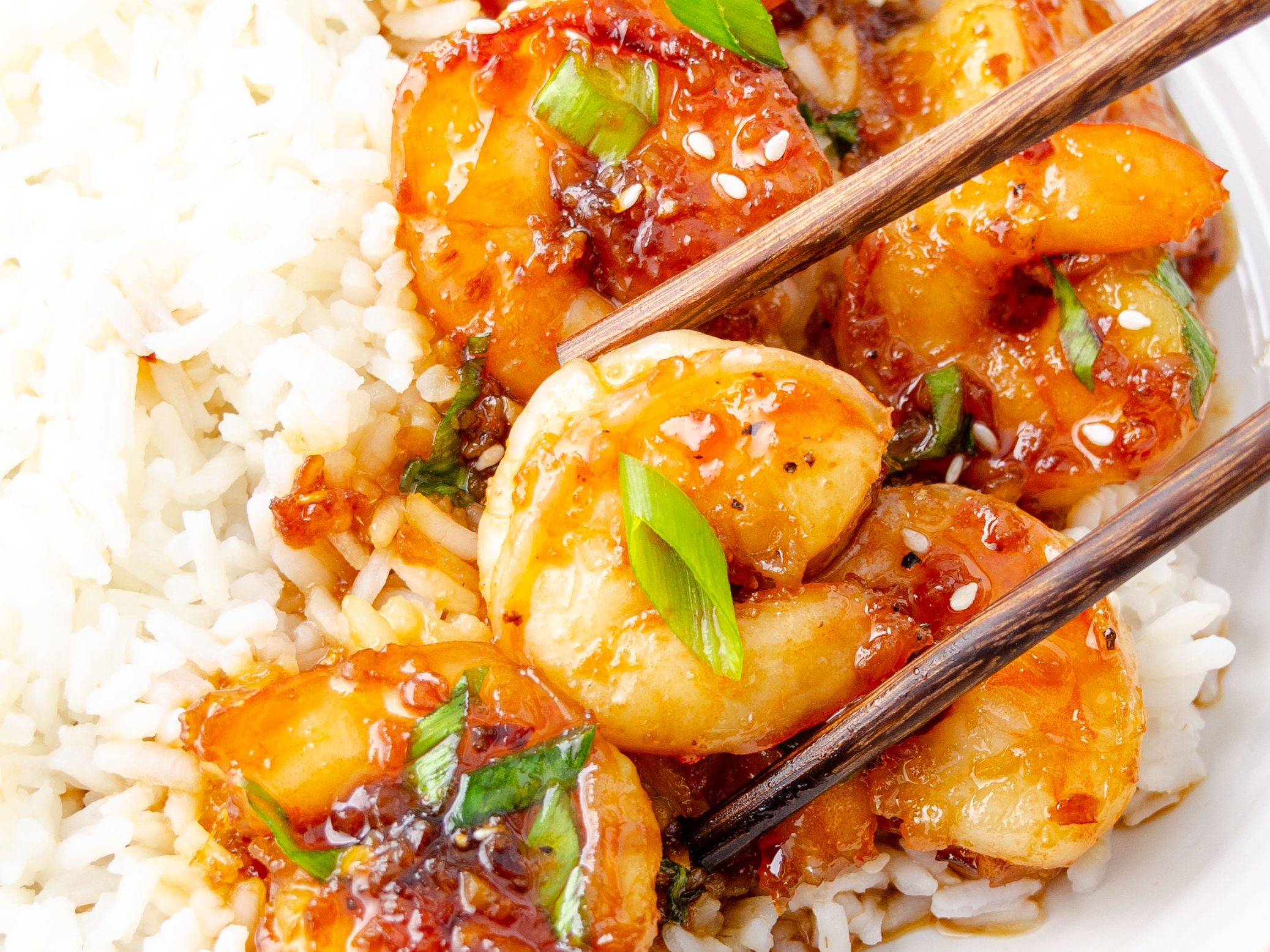 Honey Garlic Shrimp - Sweet Pea's Kitchen