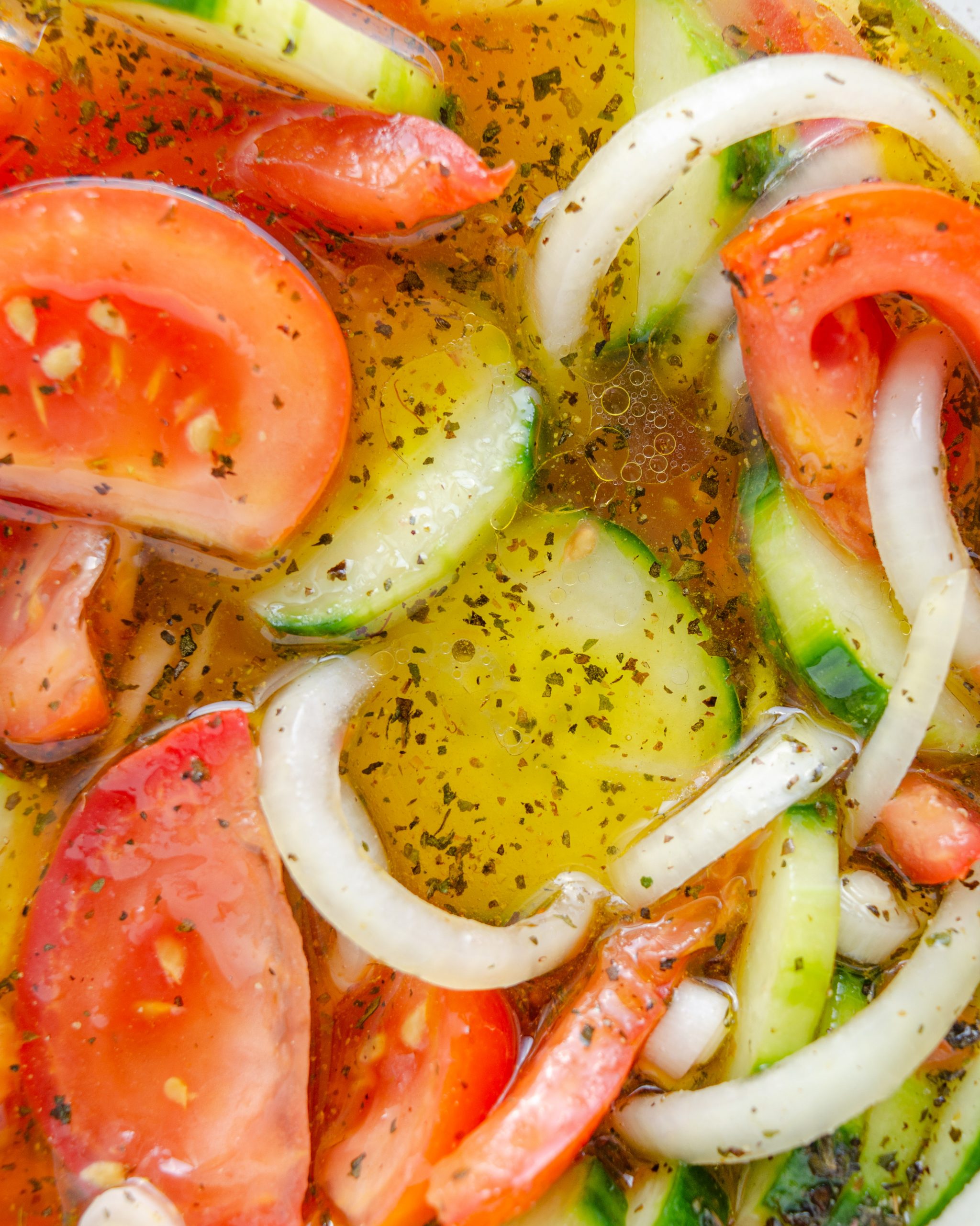 Marinated Cucumbers Onions and Tomatoes, cucumber tomato salad, tomato salad recipes