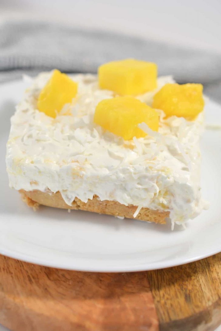 No Bake Pineapple Cream Dessert - Sweet Pea's Kitchen