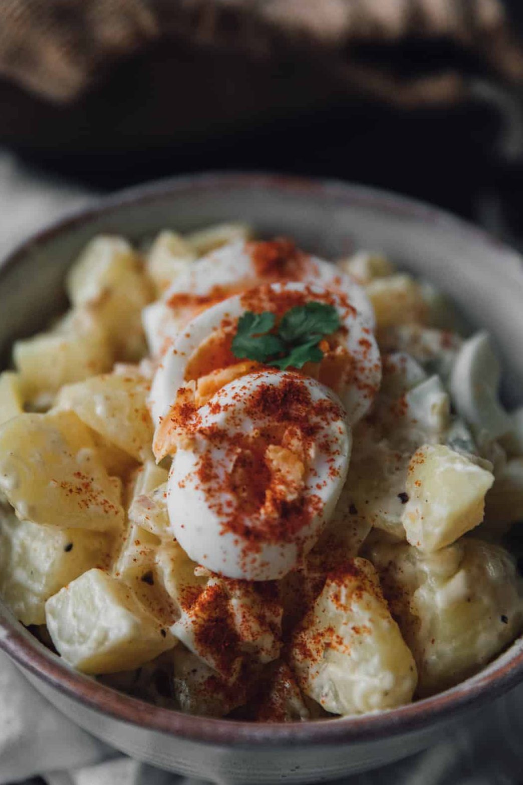 grandma's old fashioned potato salad, potato salad recipe, best potato salad recipe
