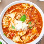 One Pot Lasagna Soup - Sweet Pea's Kitchen