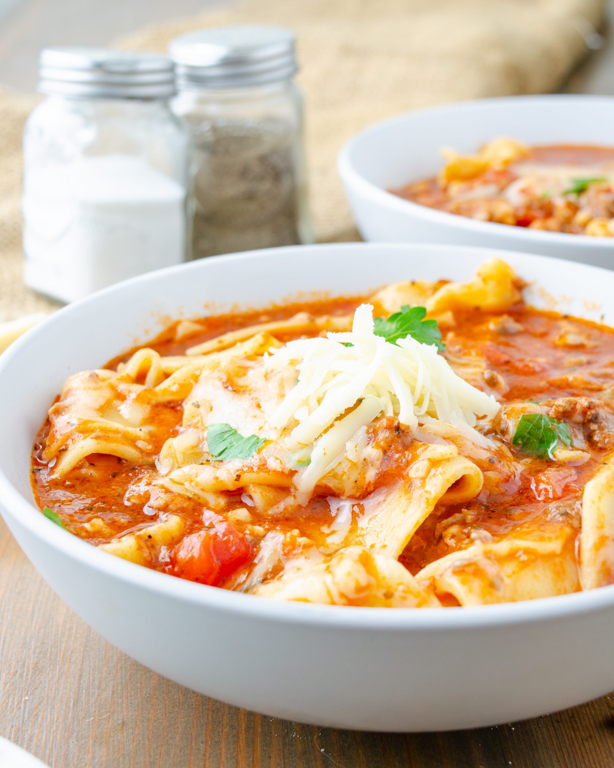 lasagna soup recipe, lazy lasagna soup, one pot lasagna soup