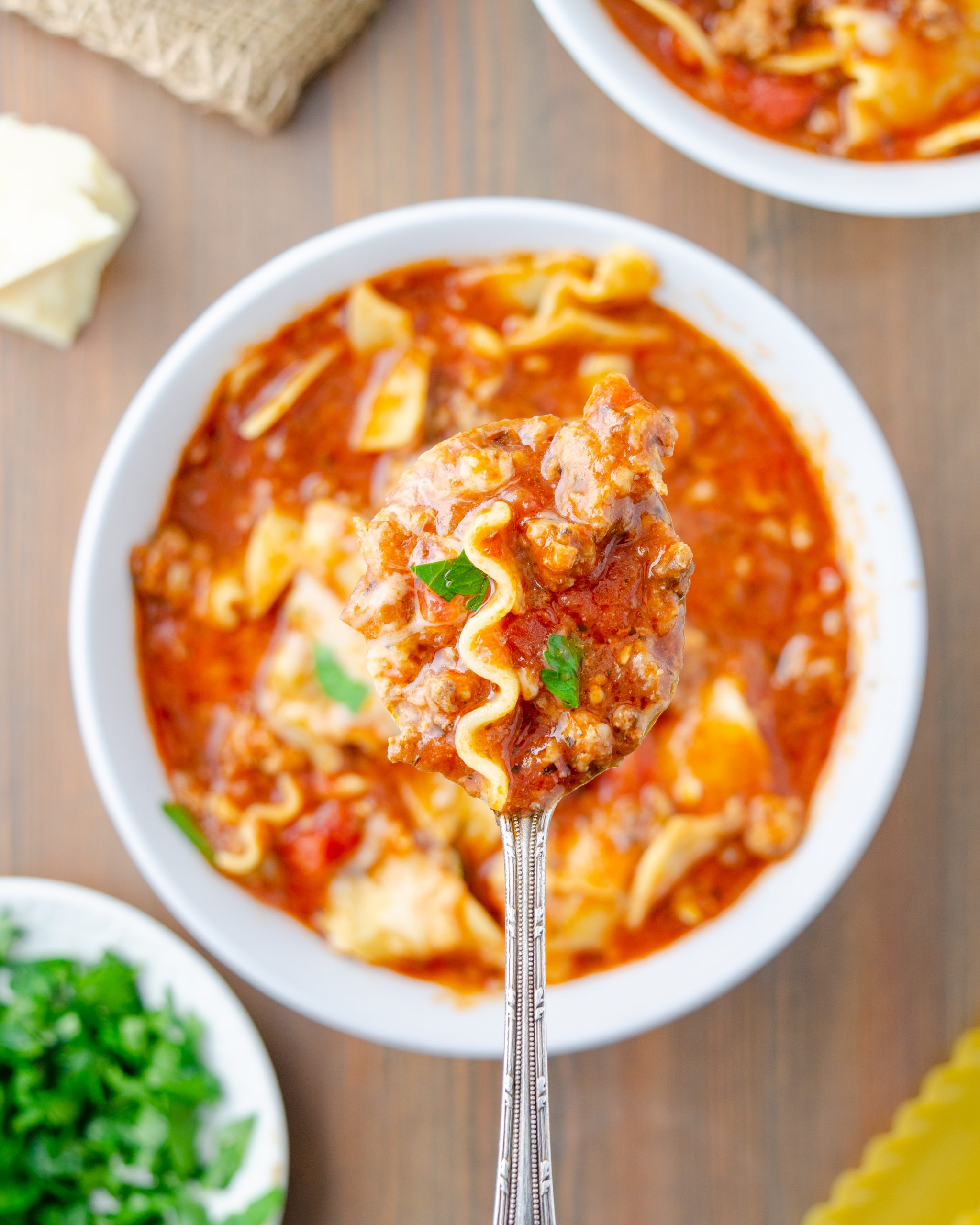 lasagna soup recipe, lazy lasagna soup, one pot lasagna soup