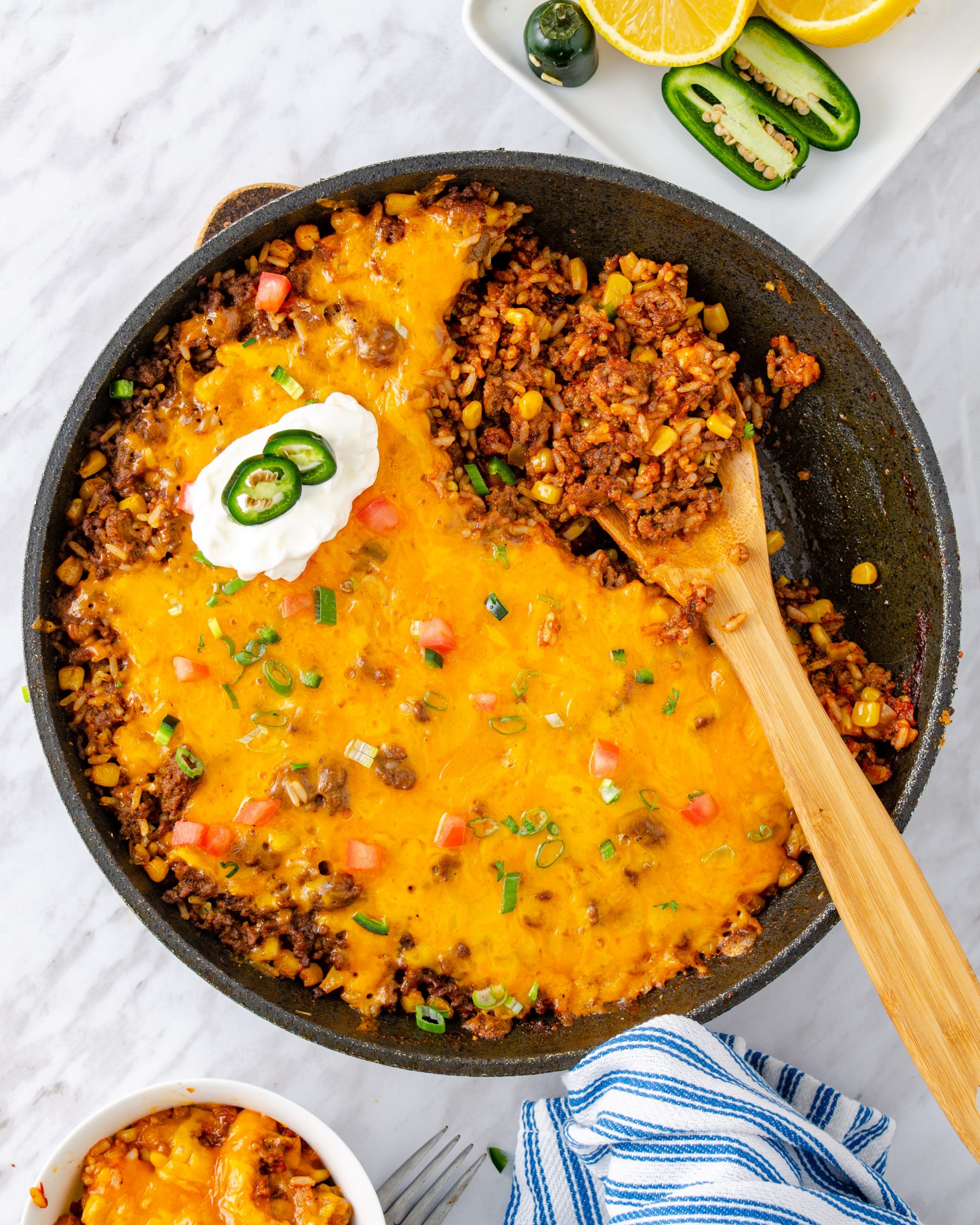 mexican rice casserole, rice casserole, One Pot Mexican Rice Casserole