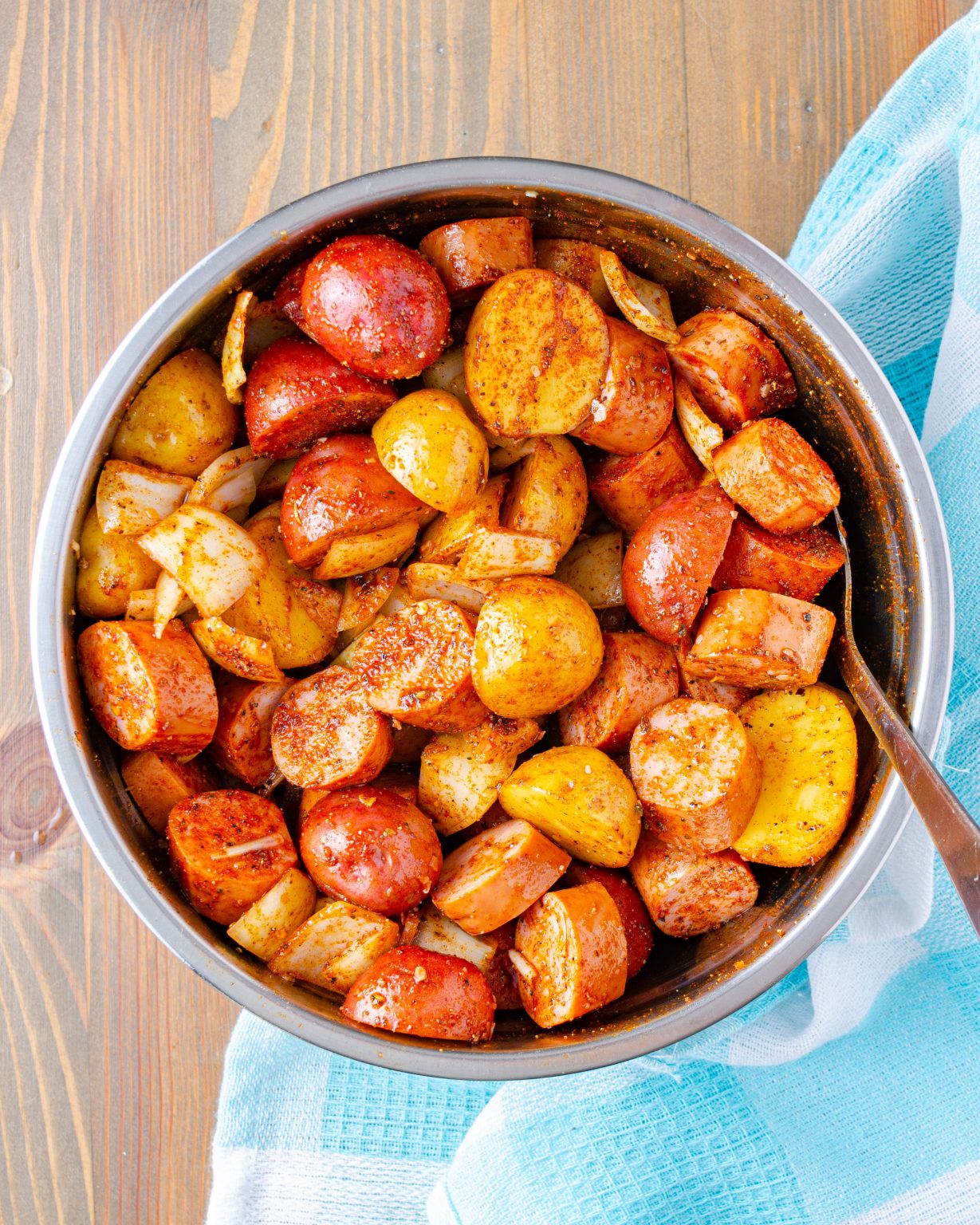Oven Roasted Sausage and Potatoes - Sweet Pea's Kitchen