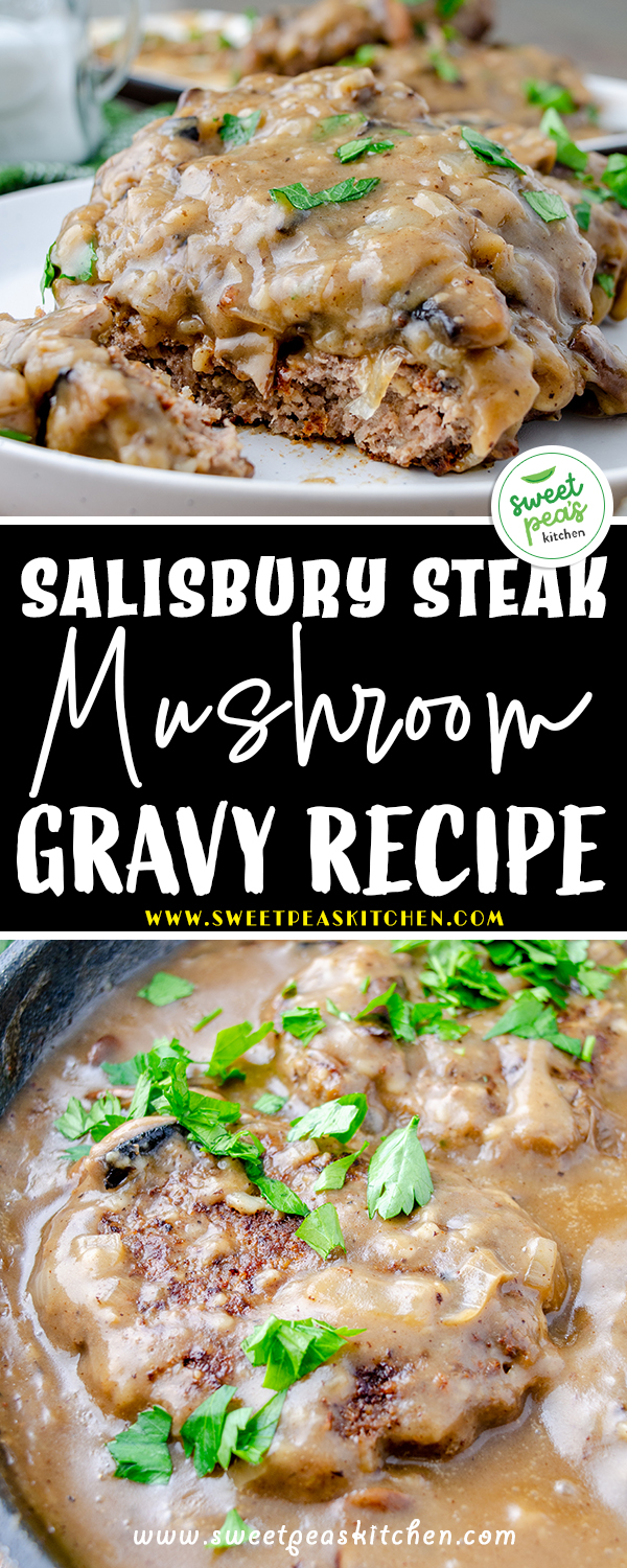 Salisbury Steak Mushroom Gravy on Pinterest