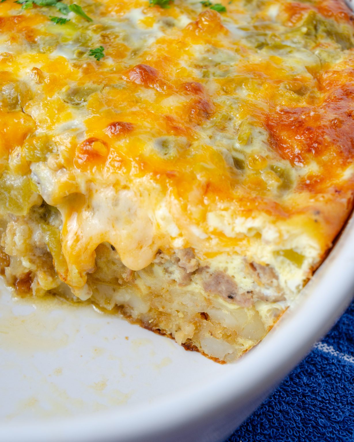 Make Ahead Sausage Hashbrown Casserole - Sweet Pea's Kitchen