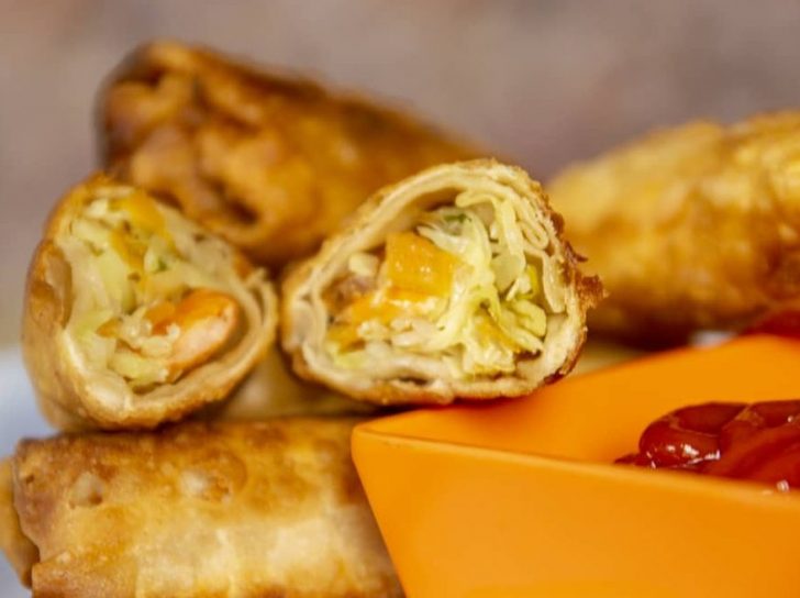 Shrimp and Cabbage Egg Rolls Sweet Pea's Kitchen