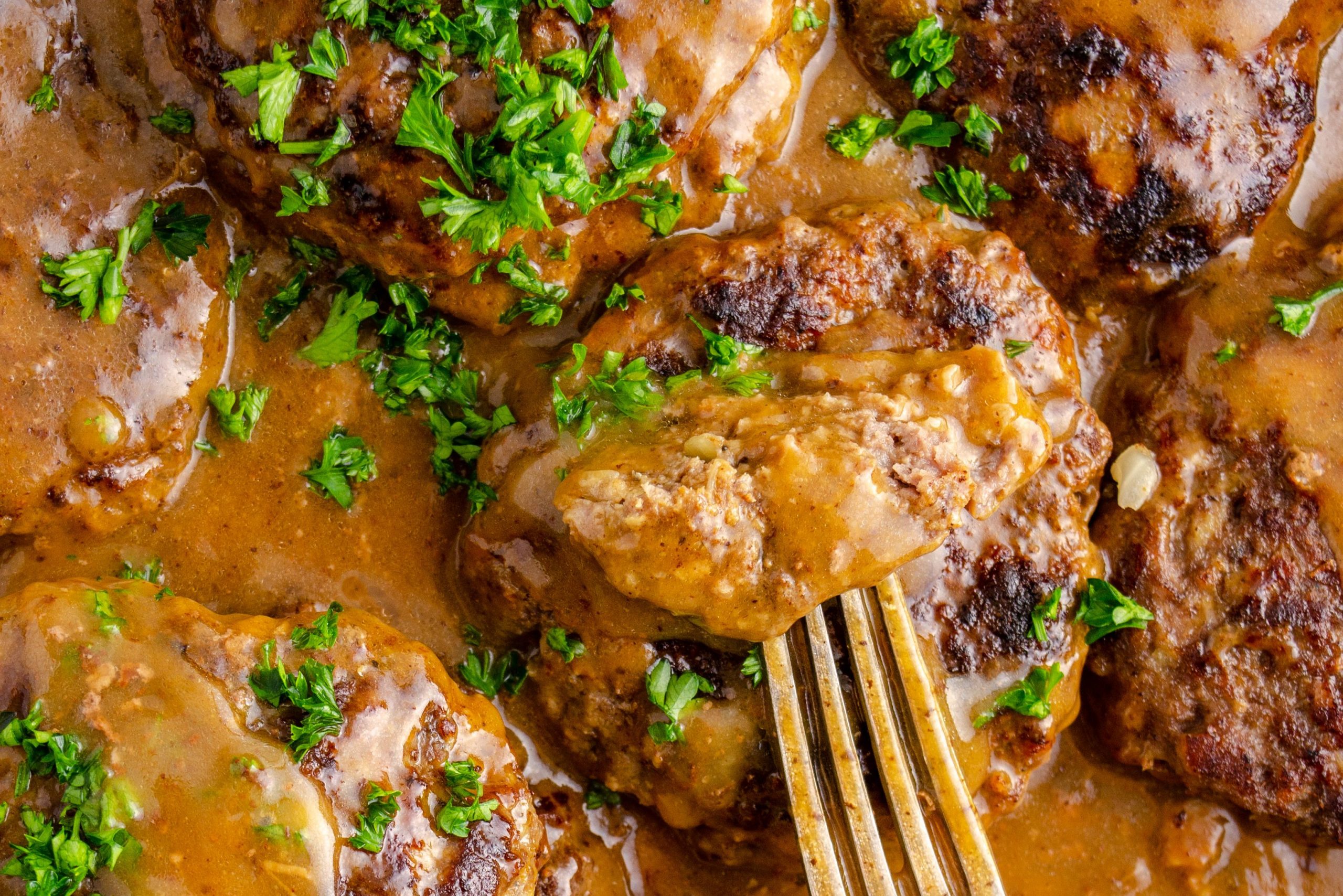 Smothered Hamburger Steak Sweet Peas Kitchen