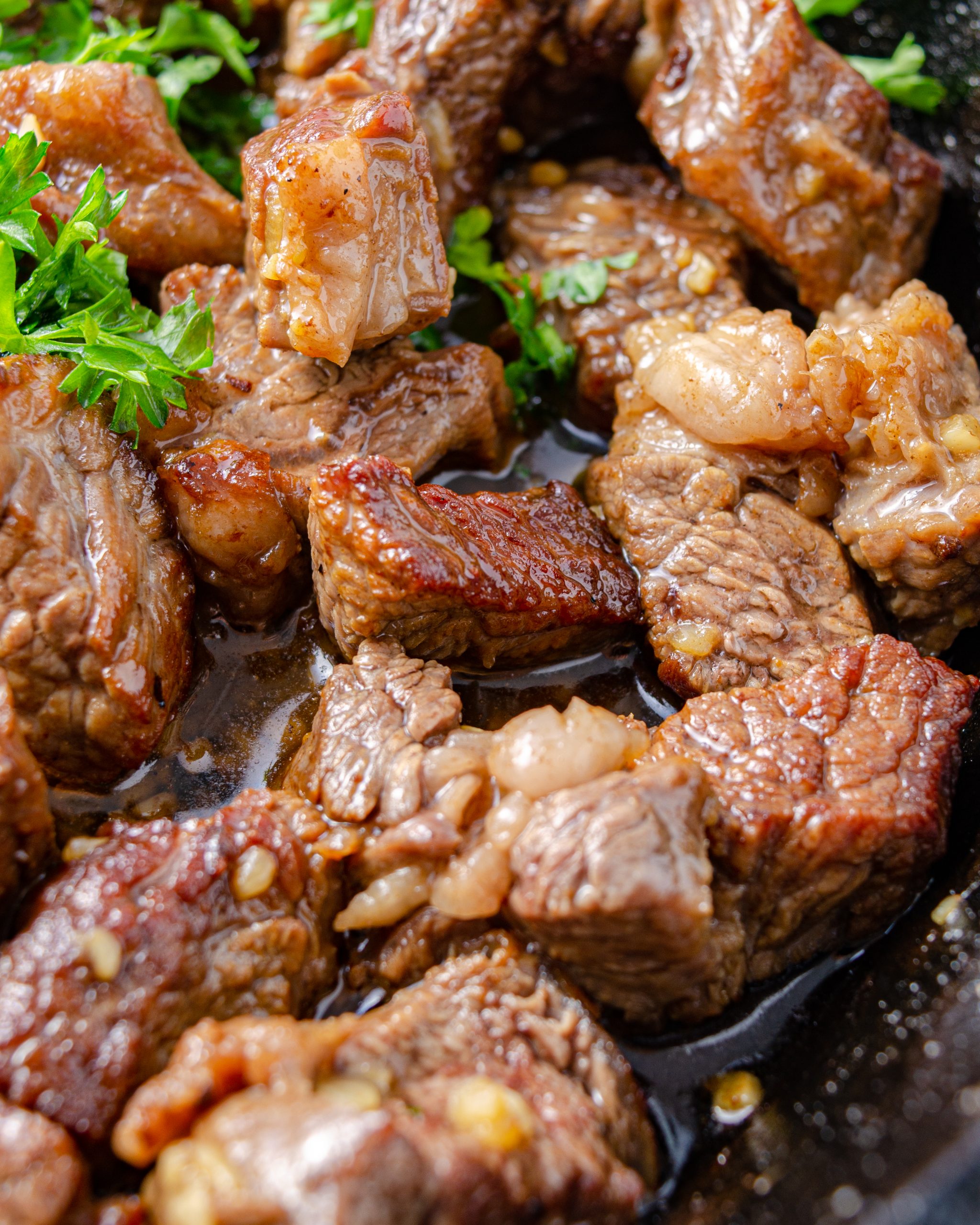 Steak Bites with Garlic Butter