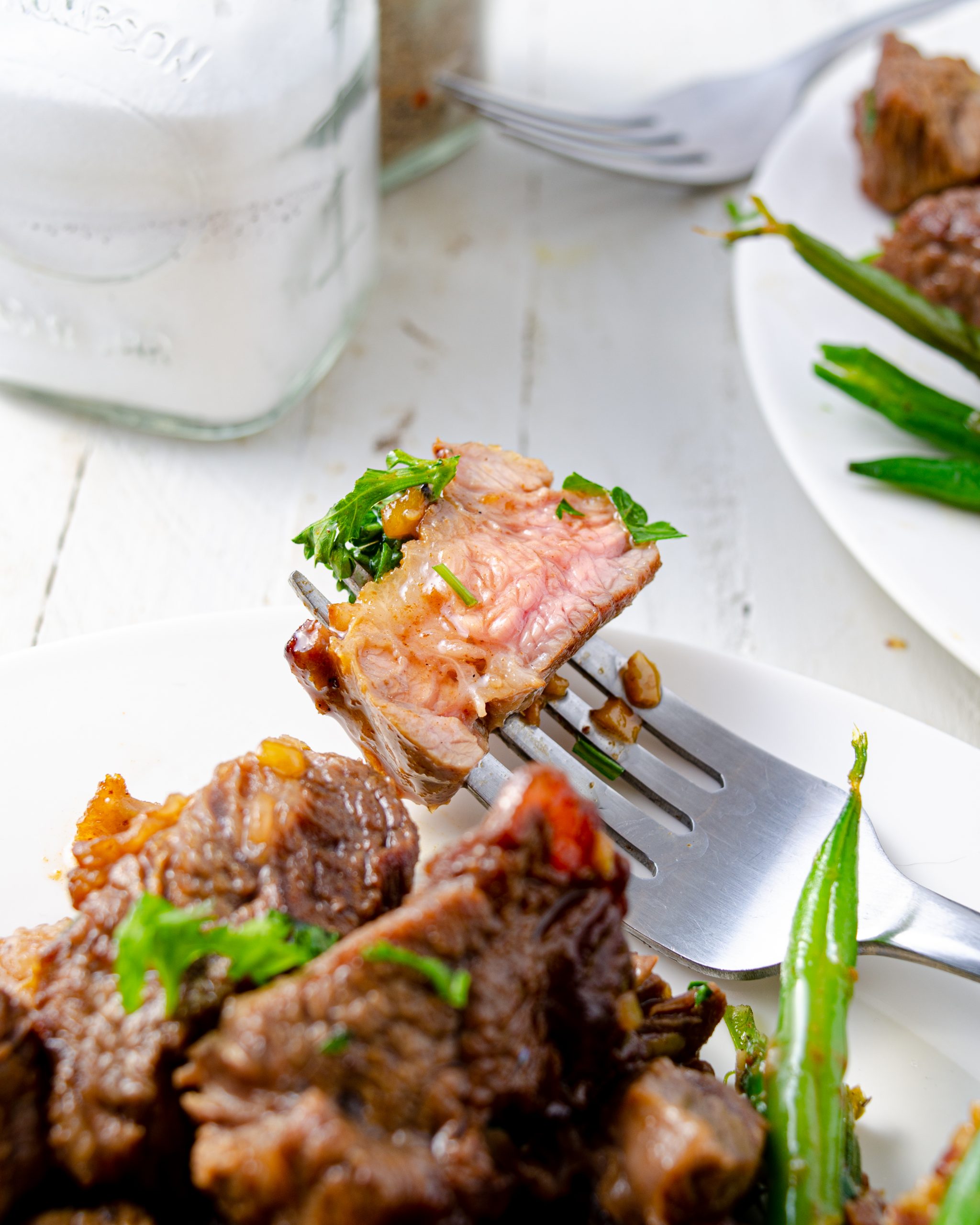 Steak Bites With Garlic Butter 