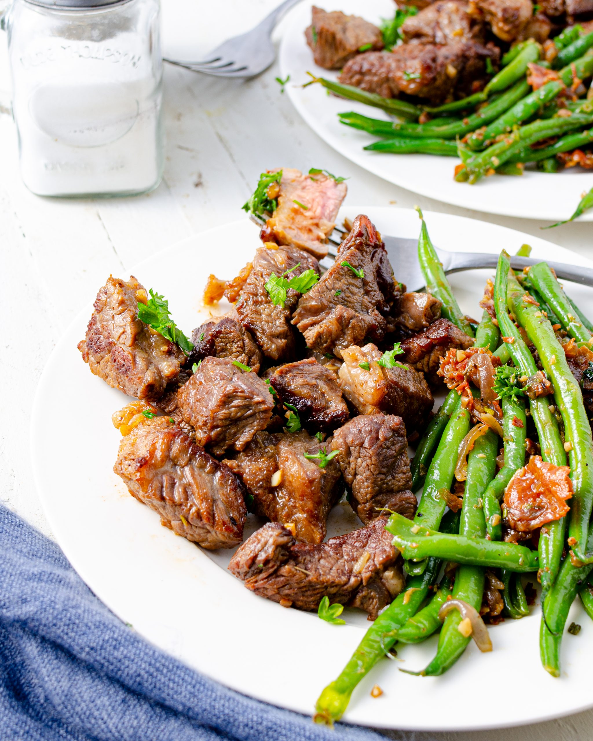 Steak Bites With Garlic Butter 