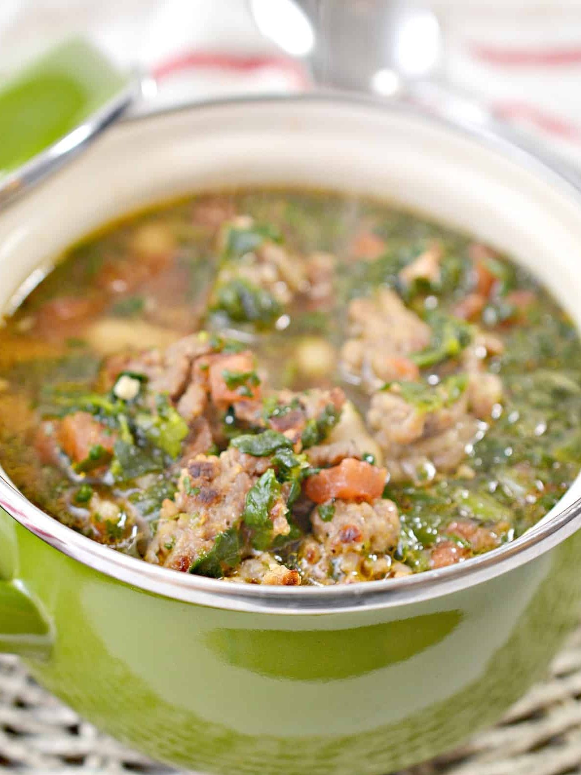 Winter White Bean and Italian Sausage Soup, winter sausage soup
sausage soup, sausage soup recipe