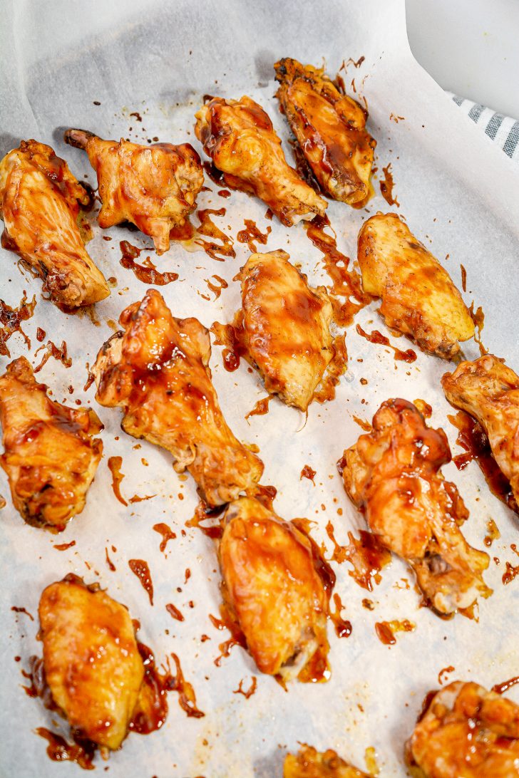 3 Ingredient Crockpot BBQ Wings - Sweet Pea's Kitchen