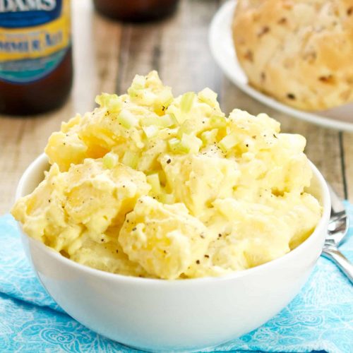 Dad’s Creamy Cucumber Salad - Sweet Pea's Kitchen