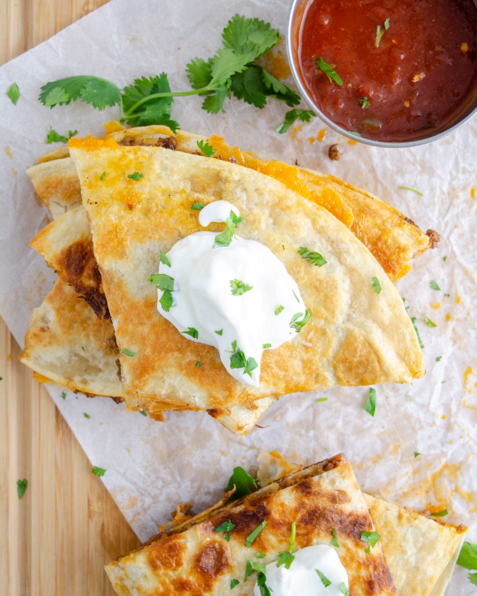 Beef and Cheese Quesadilla Sweet Pea's Kitchen