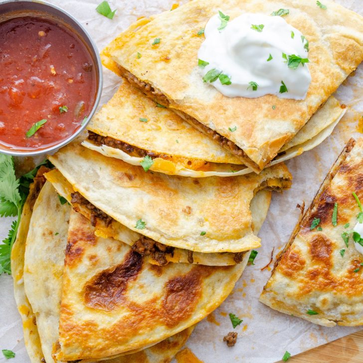 Beef and Cheese Quesadilla - Sweet Pea's Kitchen