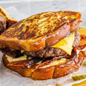 french toast burger, Big Mac French Toast
