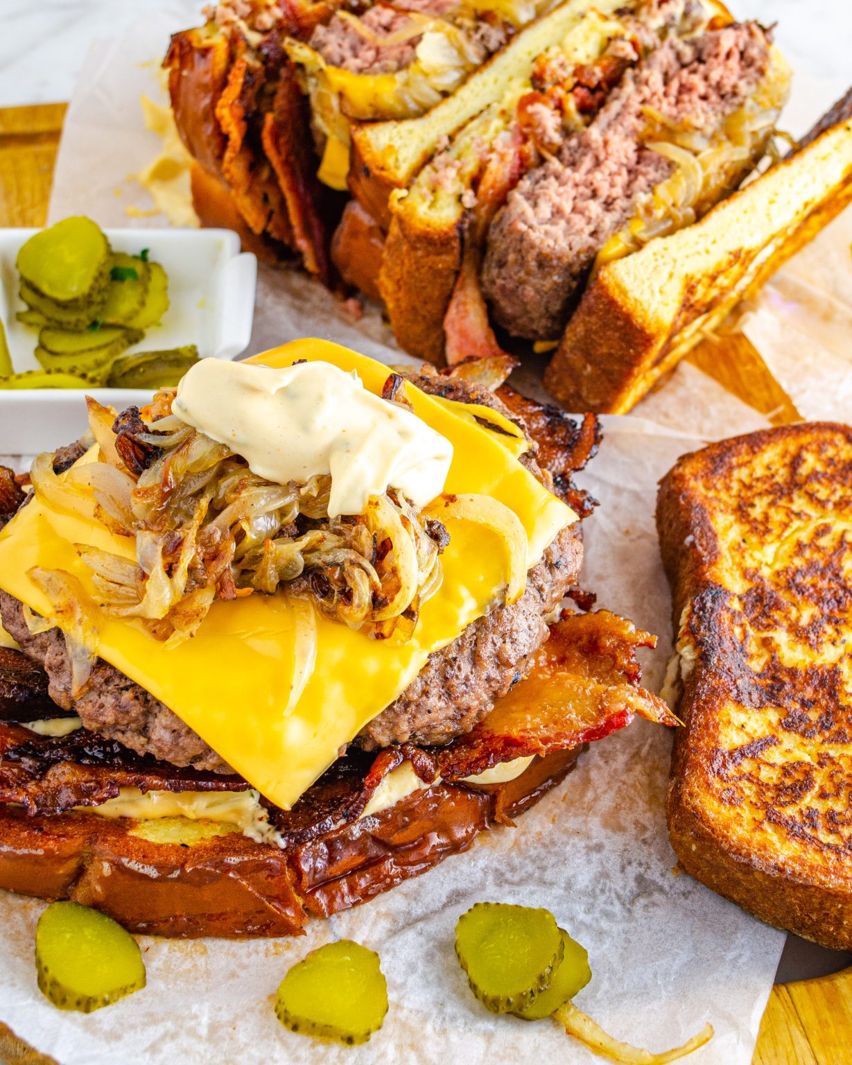 Big Mac French Toast Sweet Pea's Kitchen