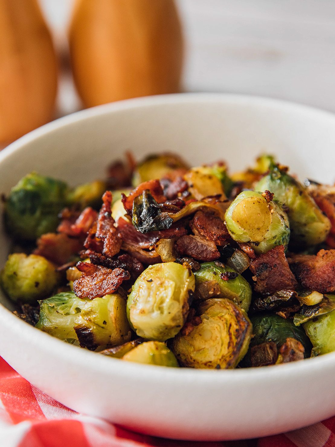 Brussel Sprouts with Bacon And Garlic, Brussel Sprouts with Bacon And Garlic recipe