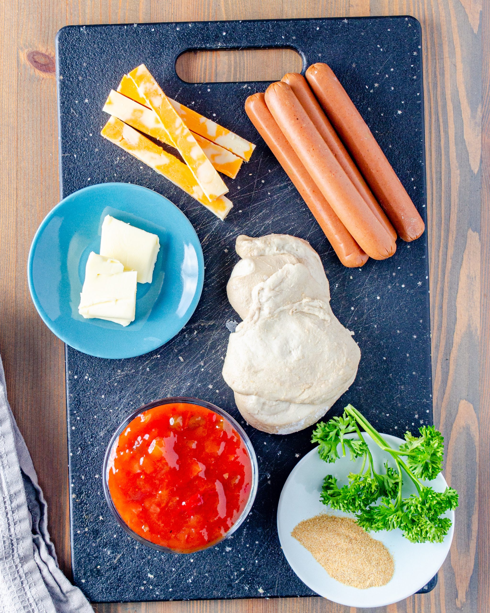 Chili Cheese Dog Bake Dinner ingredients
