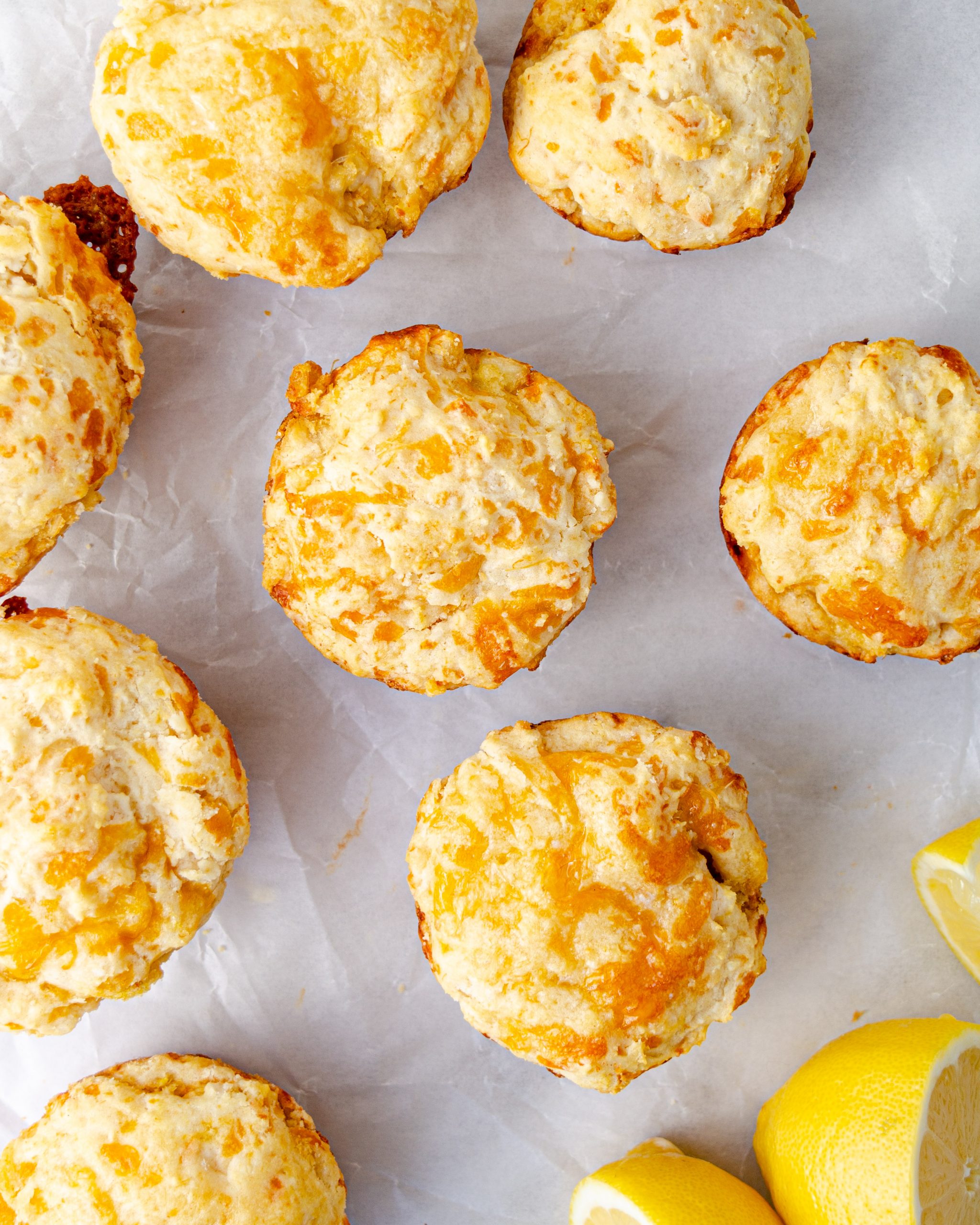 Crab Stuffed Cheddar Bay Biscuits 