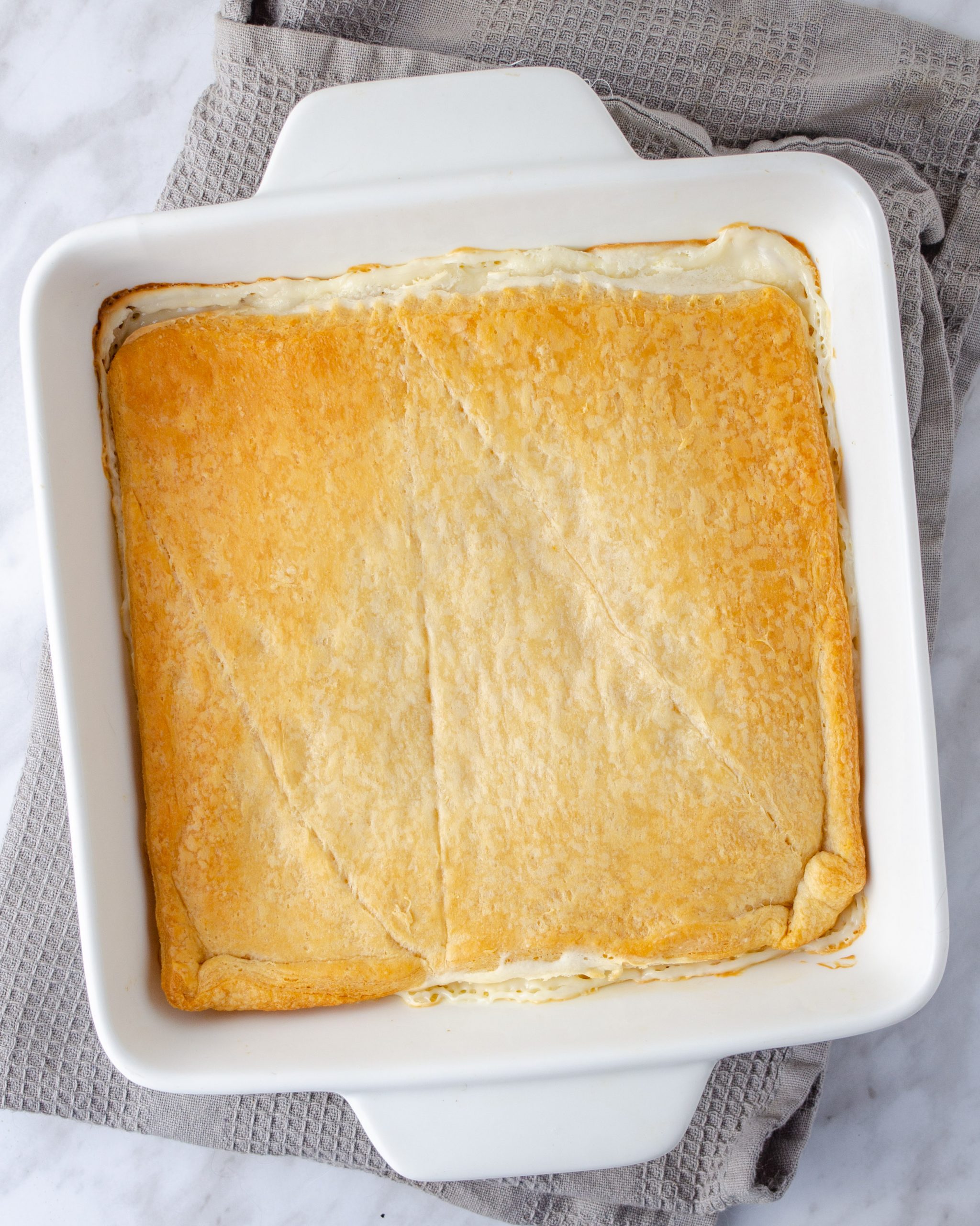 Bake for 25-30 minutes until golden brown.