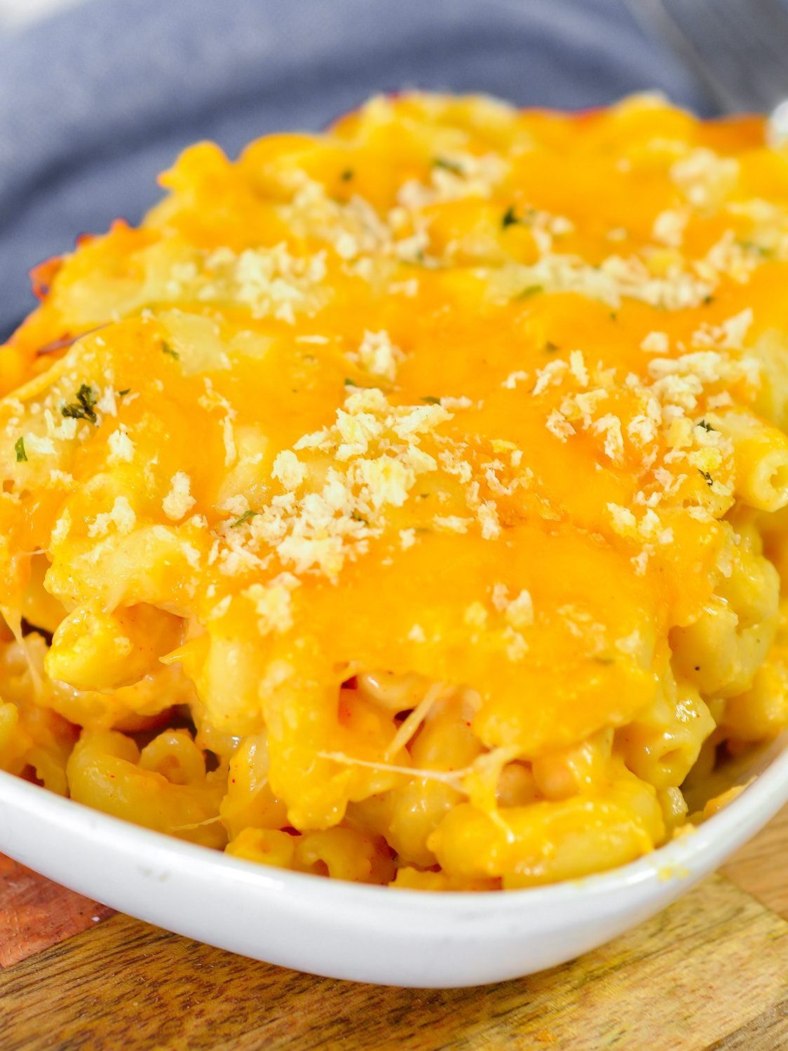 Creamy Baked Macaroni and Cheese, Creamy Baked Macaroni and Cheese recipe, Macaroni and Cheese